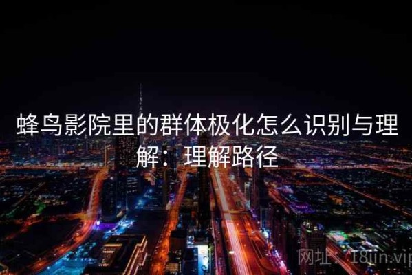 蜂鸟影院里的群体极化怎么识别与理解：理解路径