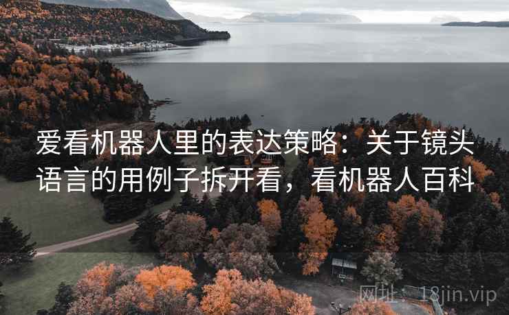 爱看机器人里的表达策略:关于镜头语言的用例子拆开看,看机器人百科 爱看机器人里的表达策略:关于镜头语言的用例子拆开看,看机器人百科